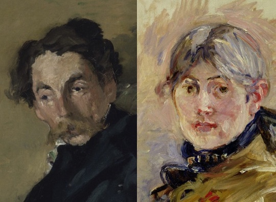 Stéphane Mallarmé et Berthe Morisot