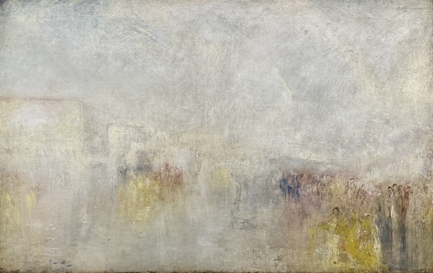William Turner. Riva degli Schiavone. Vers 1845. London Tate