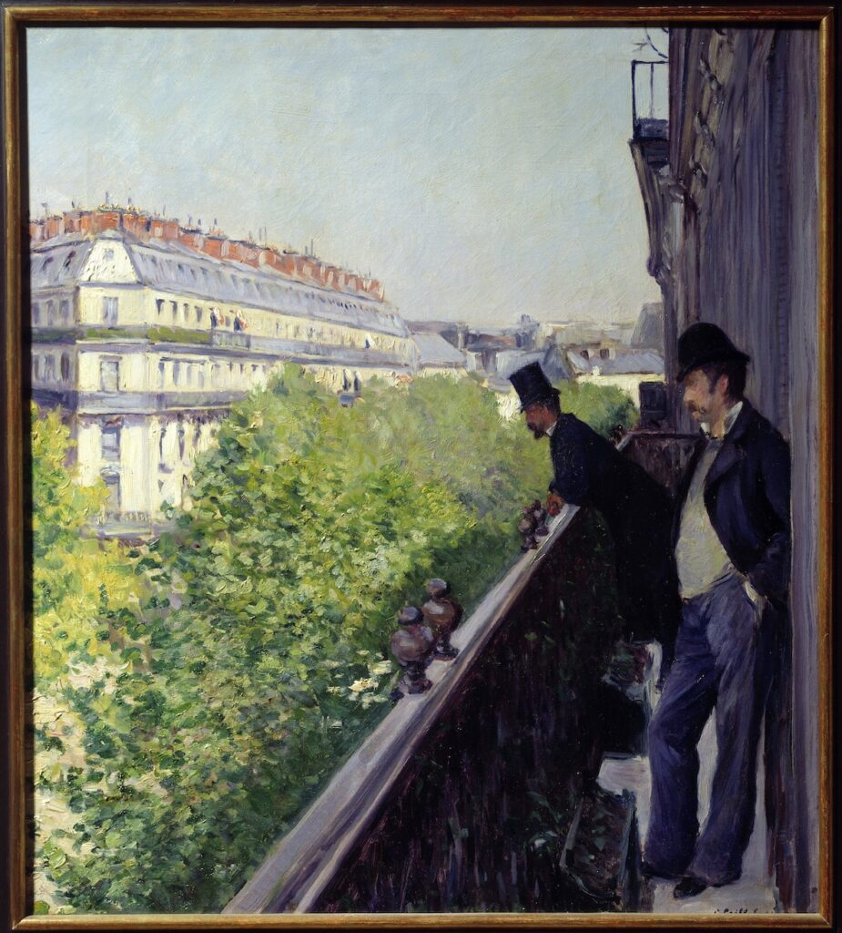 Gustave Caillebotte - Balcon - vers 1880 - Collection particulière - Photo © Photo Josse / Bridgeman Images