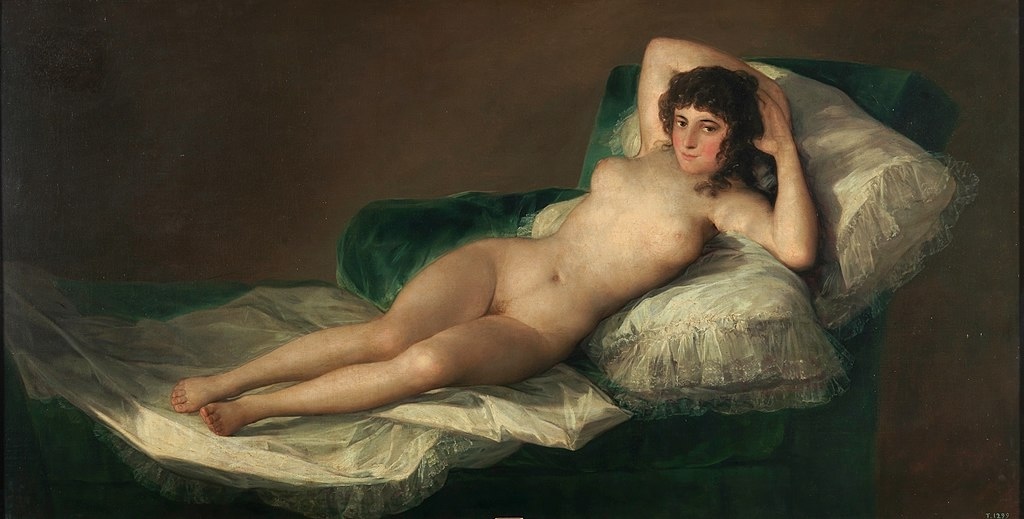 Francisco Goya - La Maya nue - Entre 1795 et 1800 - Musée du Prado - Madrid