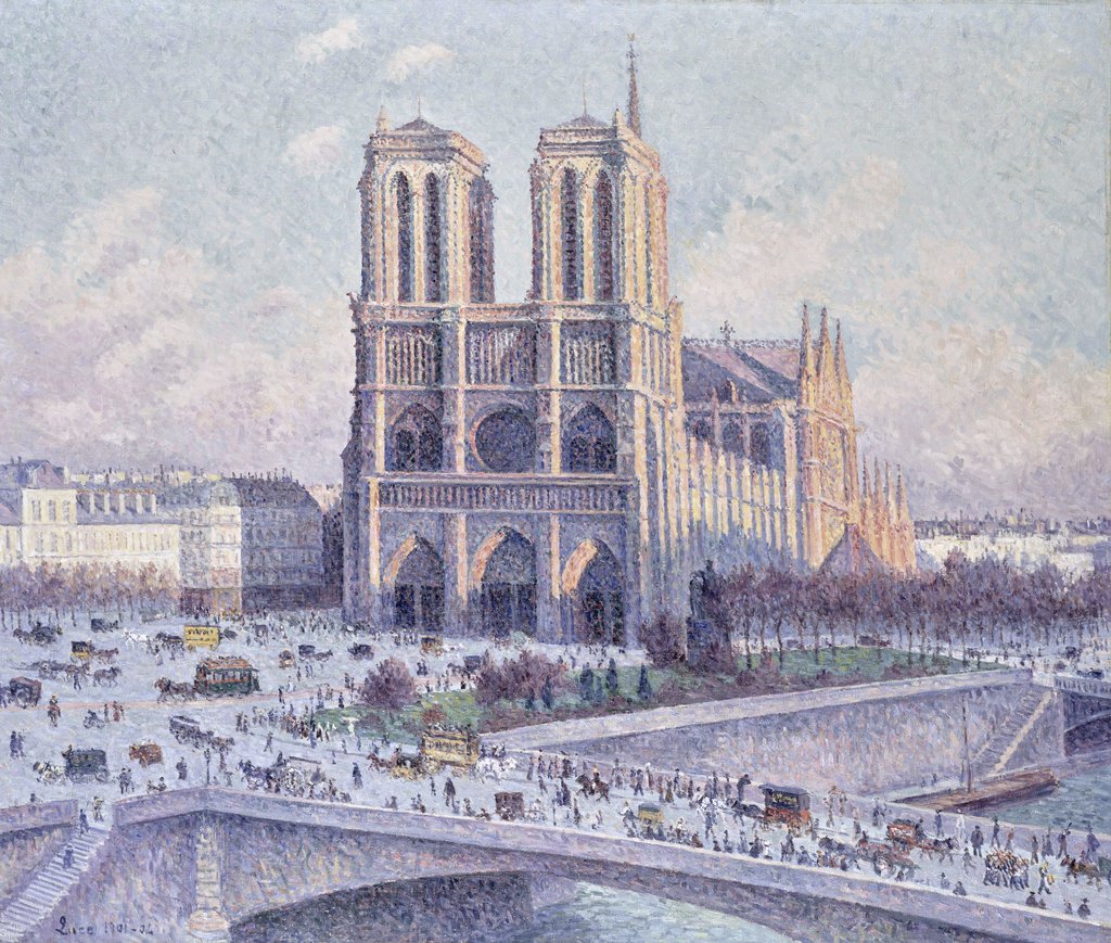 Luce, Maximilien, Notre Dame de Paris, vue du Quai Saint-Michel, 1901–1904 Wallraf-Richartz-Museum & Fondation Corboud © VG Bild-Kunst