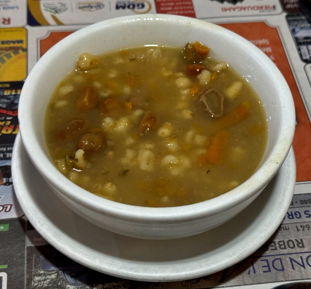 La soupe à la gourgane...