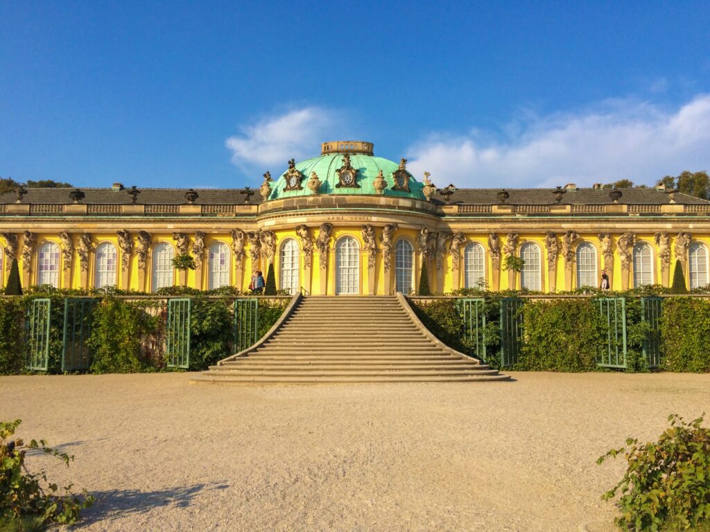 Berlin Potsdam: le château de Sanssouci à Potsdam