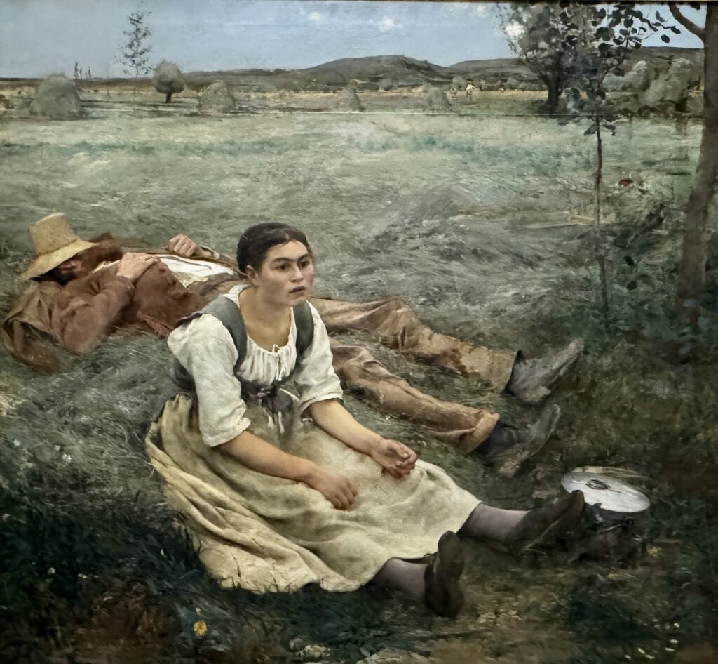 Les foins. Jules Bastien Lepage. 1877.