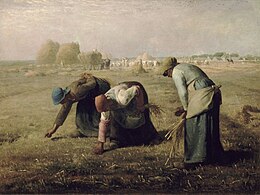 Jean-François Millet. Des glaneuses. 1857. 