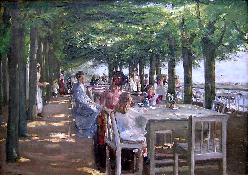 Max Liebermann. Restaurant Jacob.