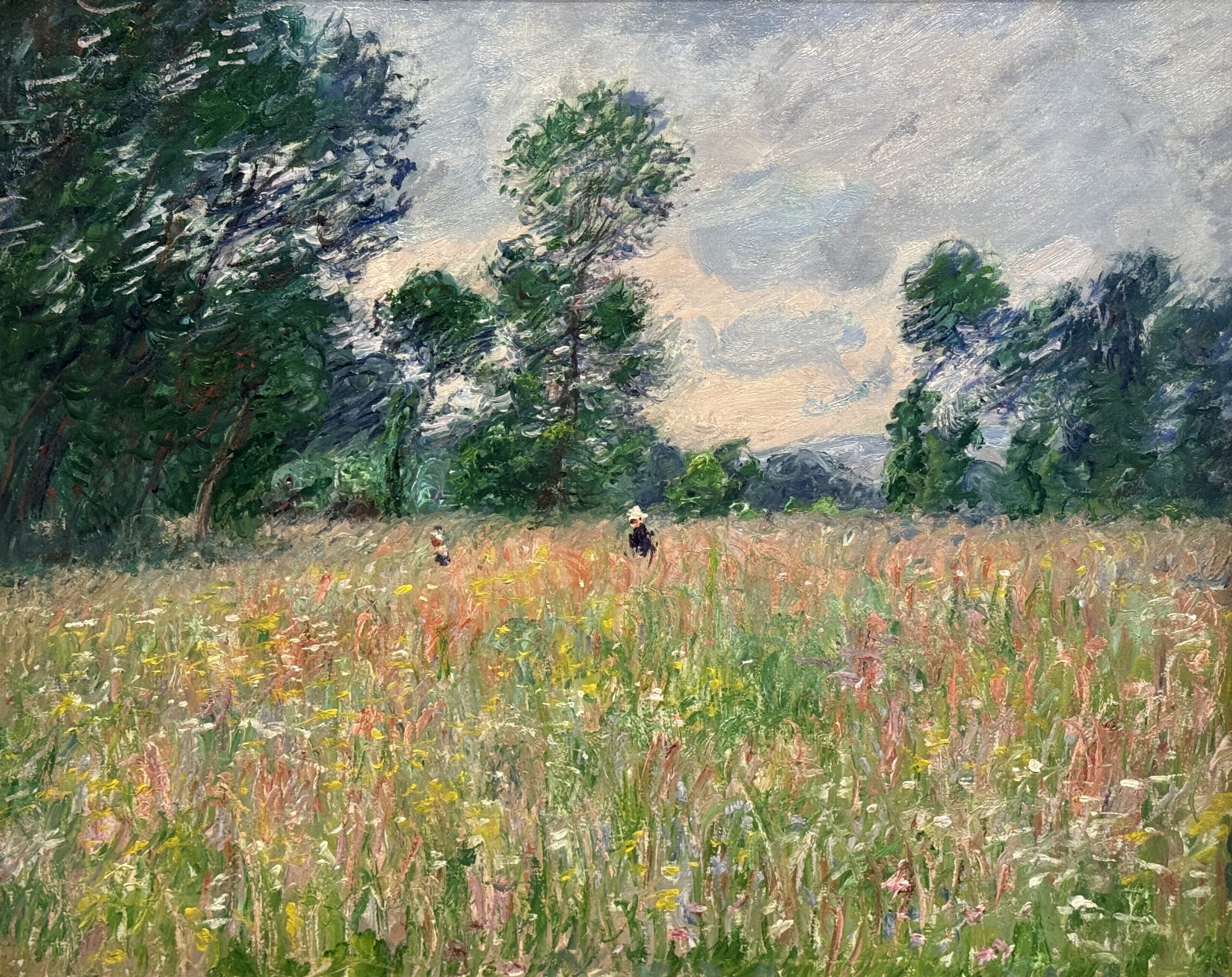 Berlin-Potsdam: Claude Monet. Champ de coquelicots. Musée Barberini.
