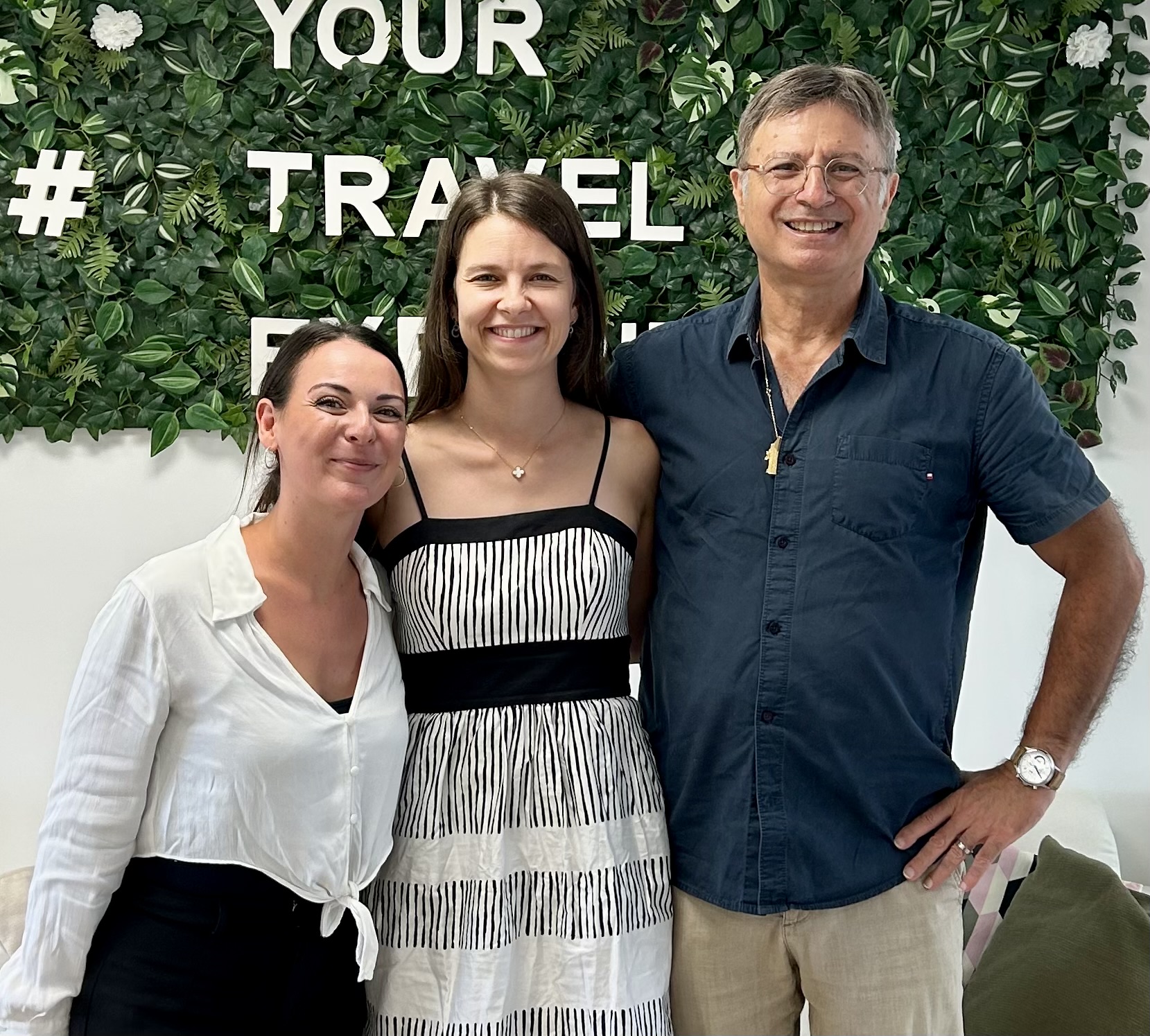 Manon Bondelu, Bérangère Authieu et Fabrice Roy
